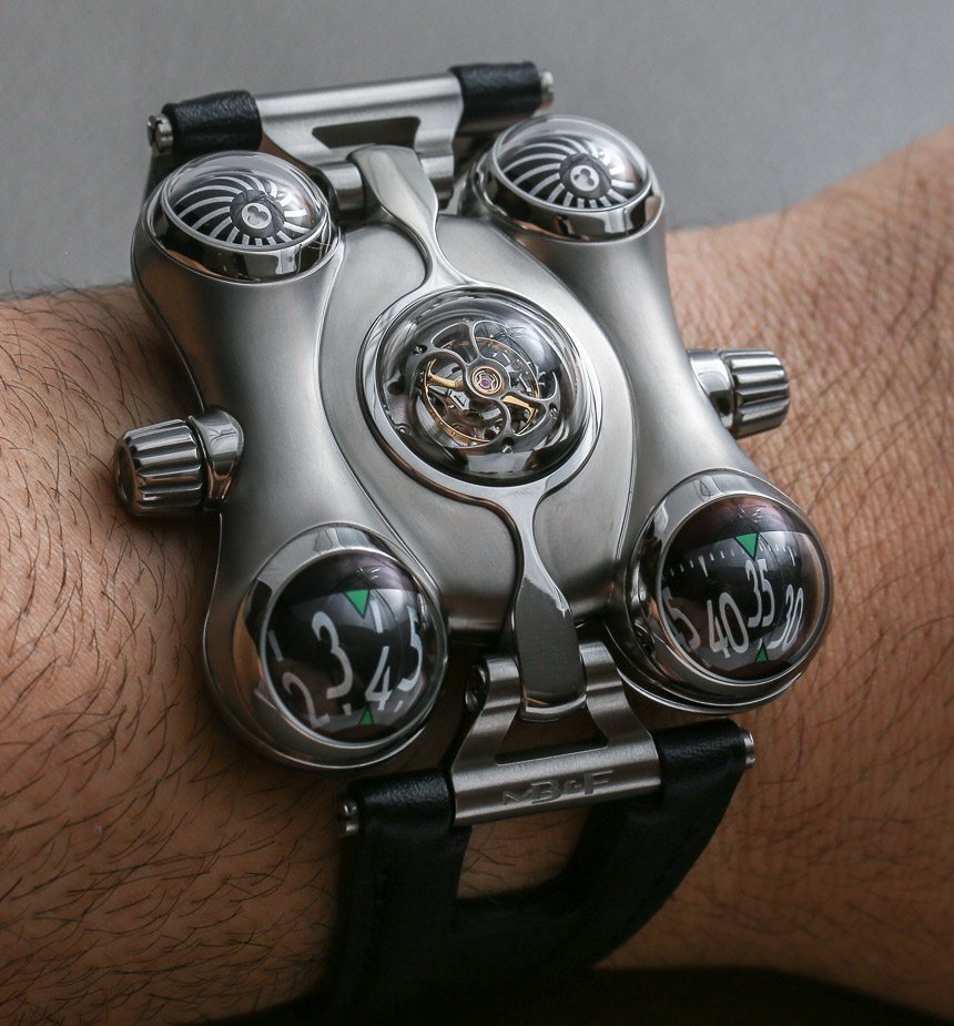MB&F HM6 Space Pirate Watch Hands-On Debut Hands-On 