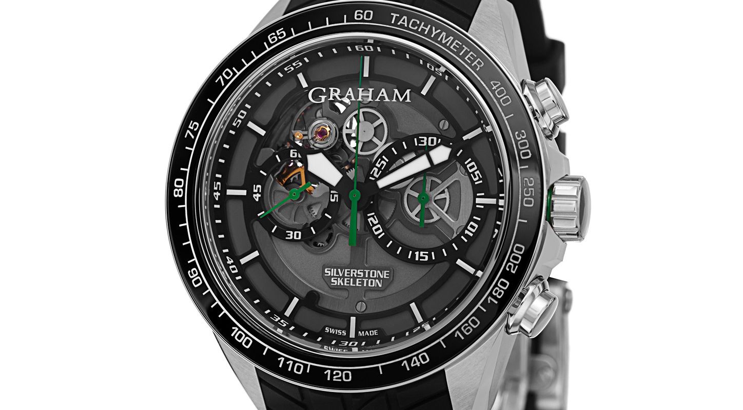 The Top Qualit Sport Graham Silverstone RS Skeleton Replica Wach